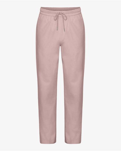 Organic Twill Pants - Faded Pink Product Image