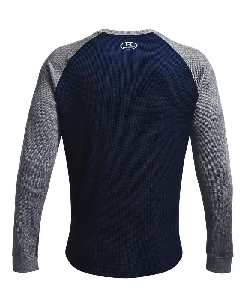 Men's UA Waffle Crew Long Sleeve Product Image