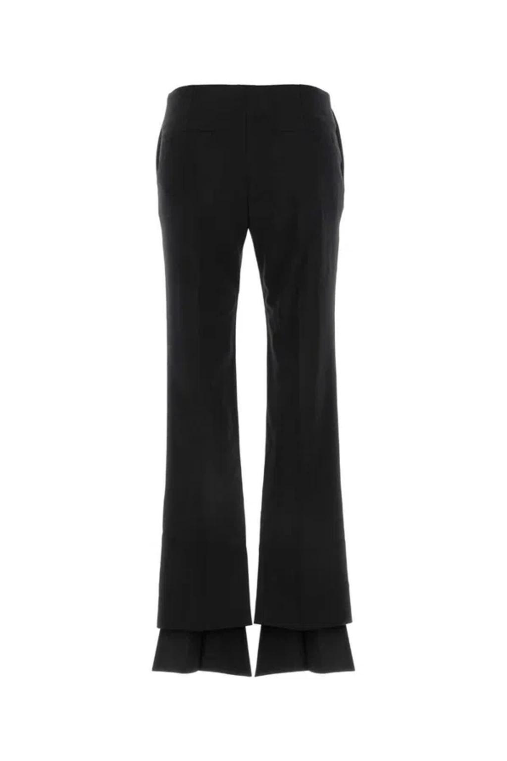 CHLOÉ Black Stretch Wool Pant Product Image