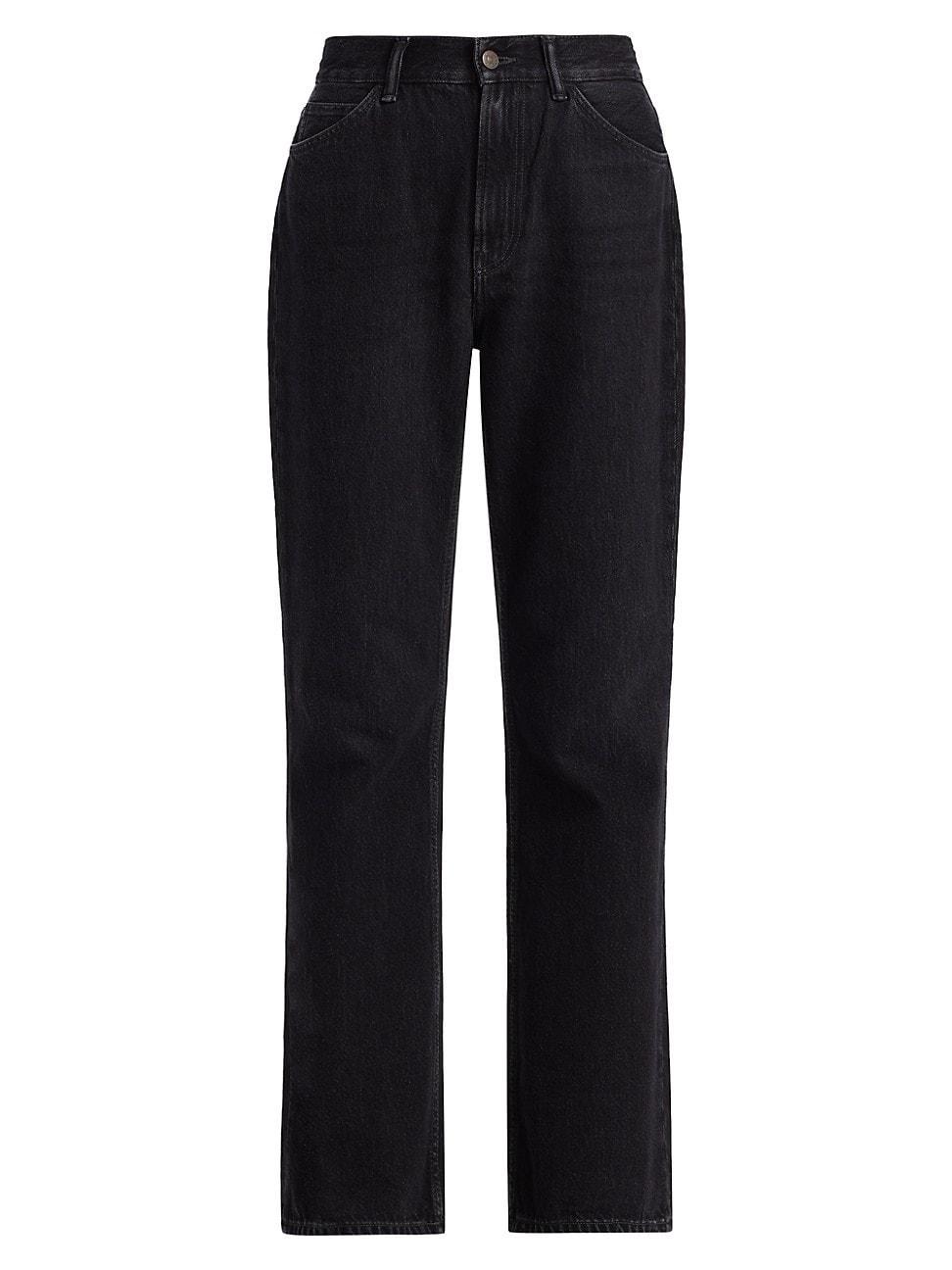 Womens 1977 High-Rise Straight-Leg Jeans product image