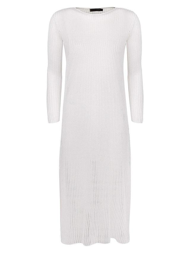 Womens Telma Cotton Knit Midi-Dress Product Image