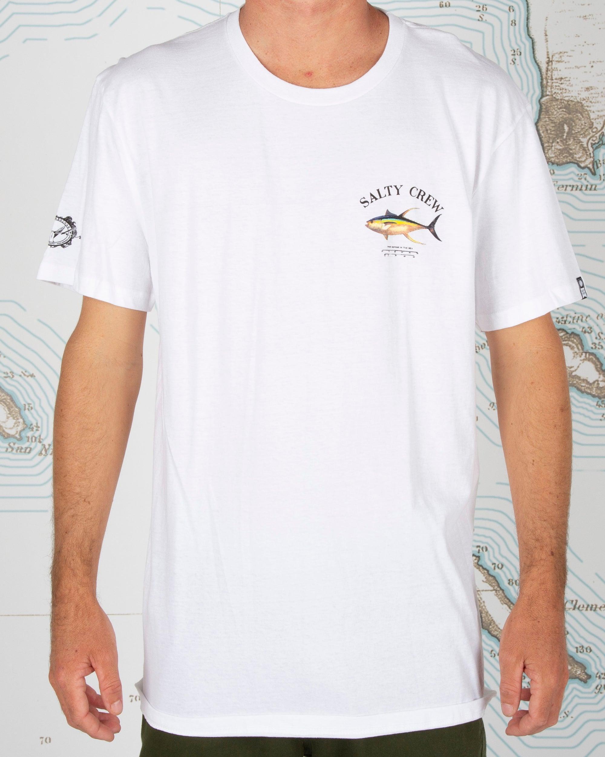 Ahi Mount Classic Tee - White Male Product Image