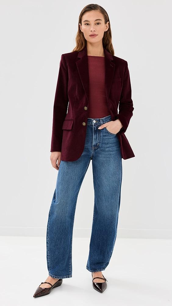 FRAME Everyday Velvet Blazer | Shopbop Product Image