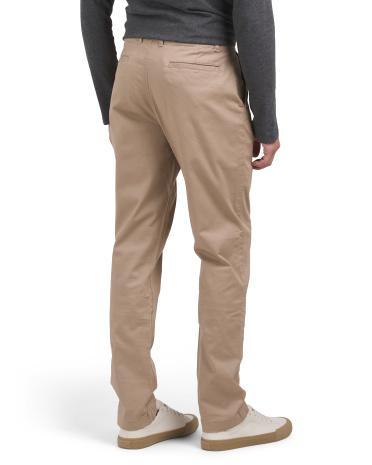 Everyday Twill Chino Pants for Men | Spandex/Cotton Product Image