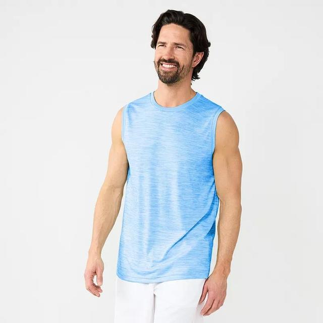 Mens Tek Gear Dry Tek Muscle Tank Orange Cocktail Product Image