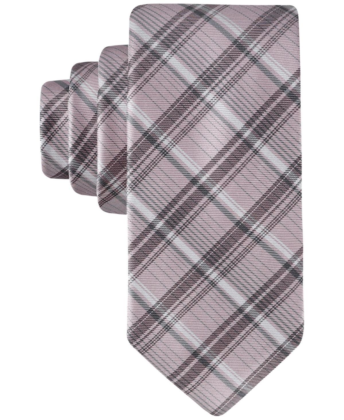 Calvin Klein Mens Daira Plaid Tie Product Image