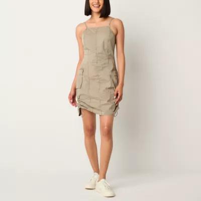 Arizona Womens Sleeveless Midi Bodycon Dress Juniors Product Image