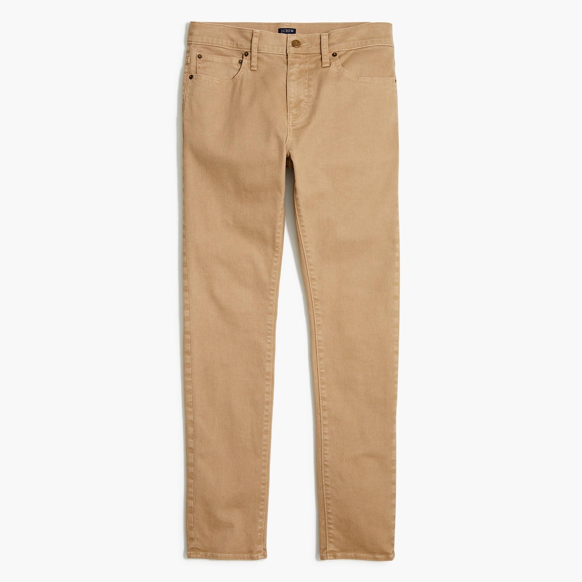 Slim-fit garment-dyed five-pocket pant Product Image