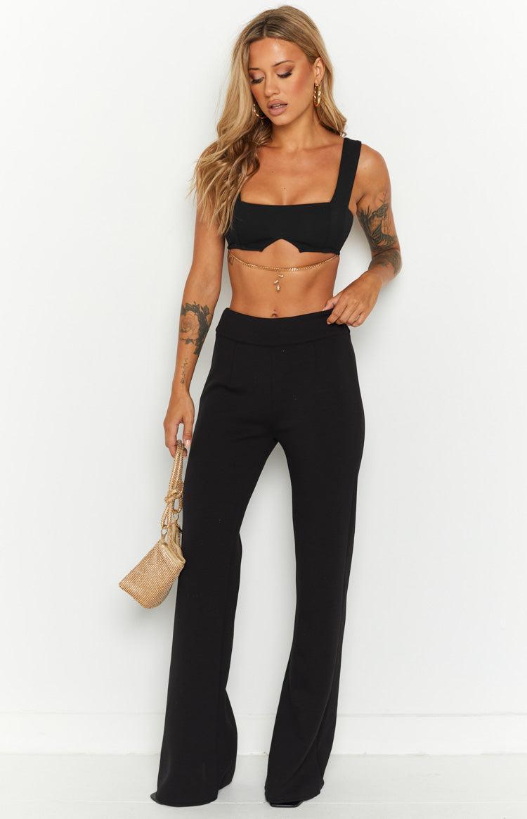 Eve Crop Black Product Image