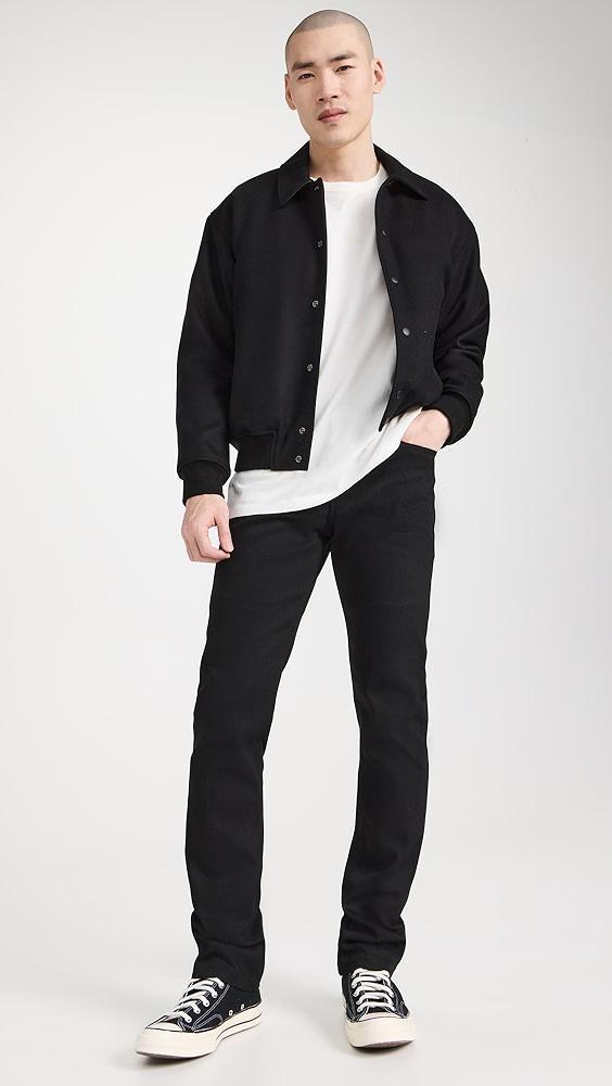 A.P.C. New Standard Stretch Black Jeans | Shopbop Product Image