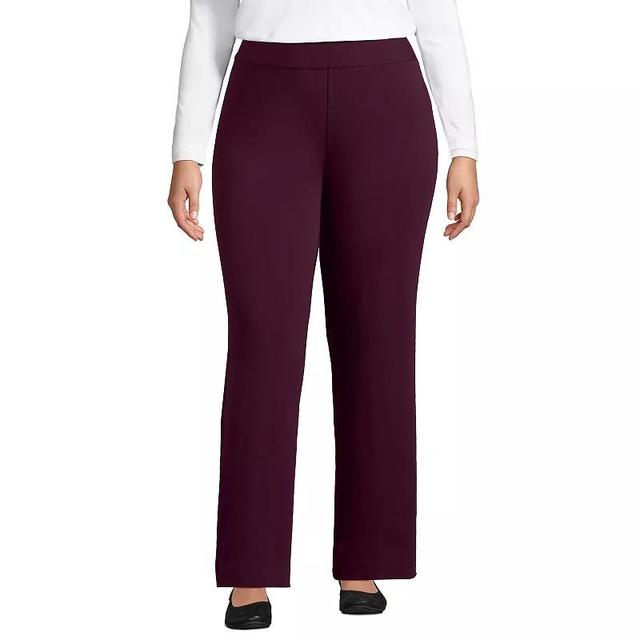 Plus Size Lands End Starfish Pull-On Straight-Leg Pants, Womens Product Image