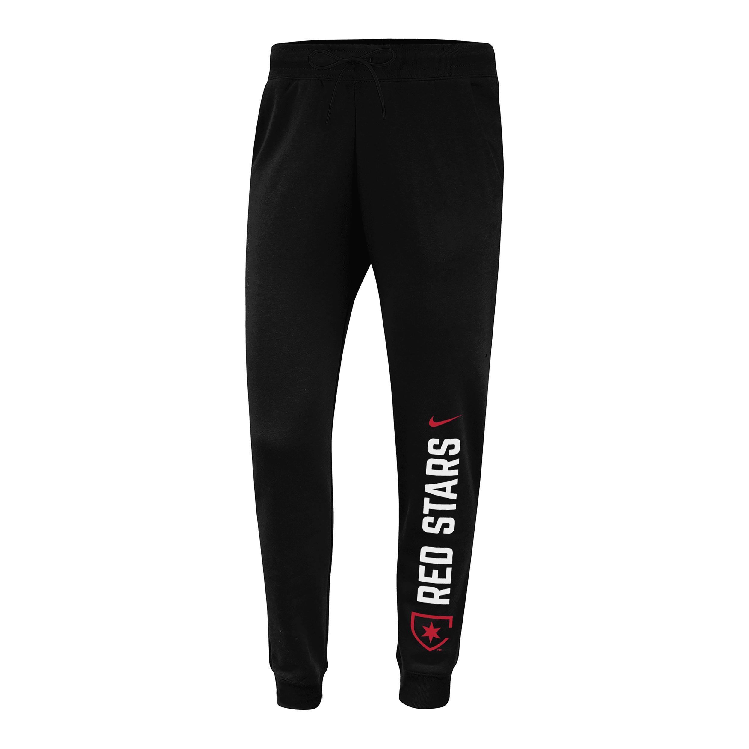 Chicago Red Stars Nike Womens Soccer Varsity Fleece Jogger Pants Product Image