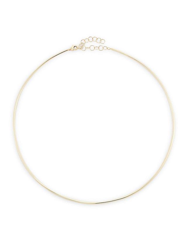 Womens 14K Yellow Gold Choker Product Image