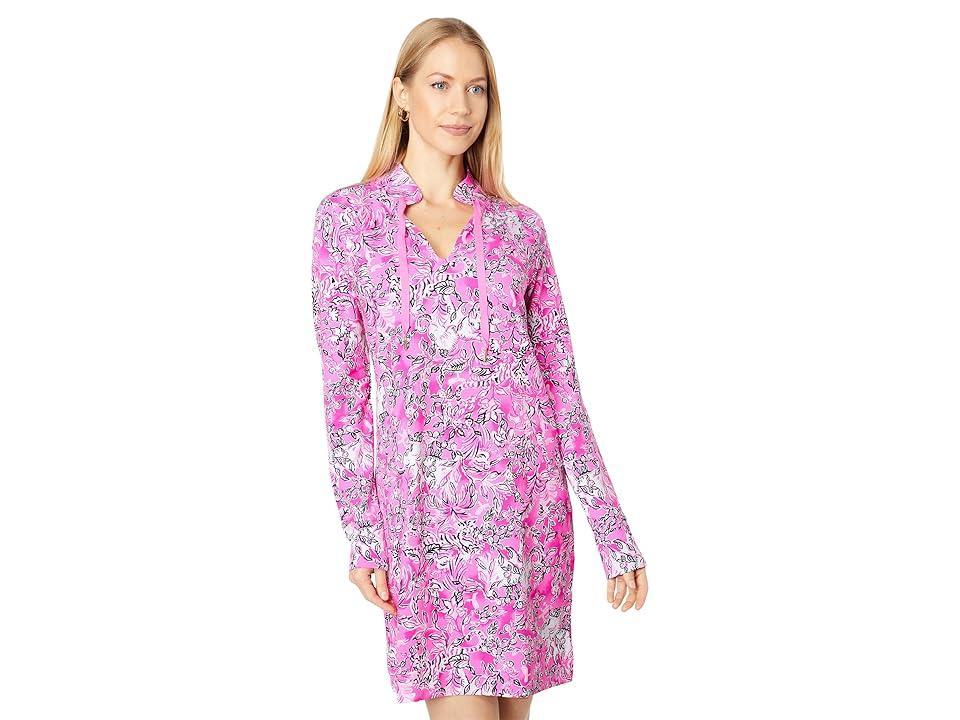 Lilly Pulitzer UPF 50+ Cassi Dress (Plumeria /Purposefully ) Women's Clothing Product Image