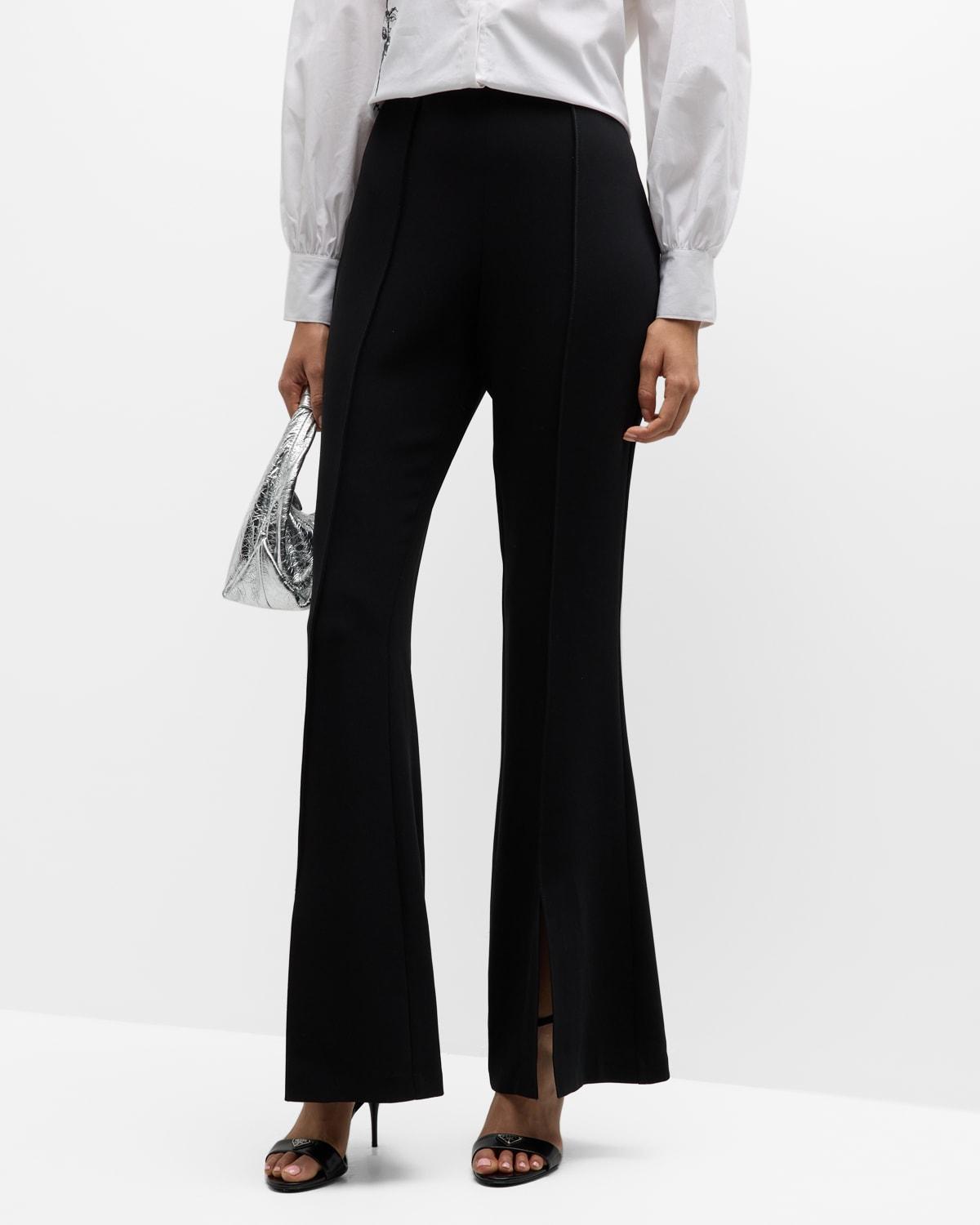 Cinq  Sept Billie Split Hem Flare Trousers Product Image