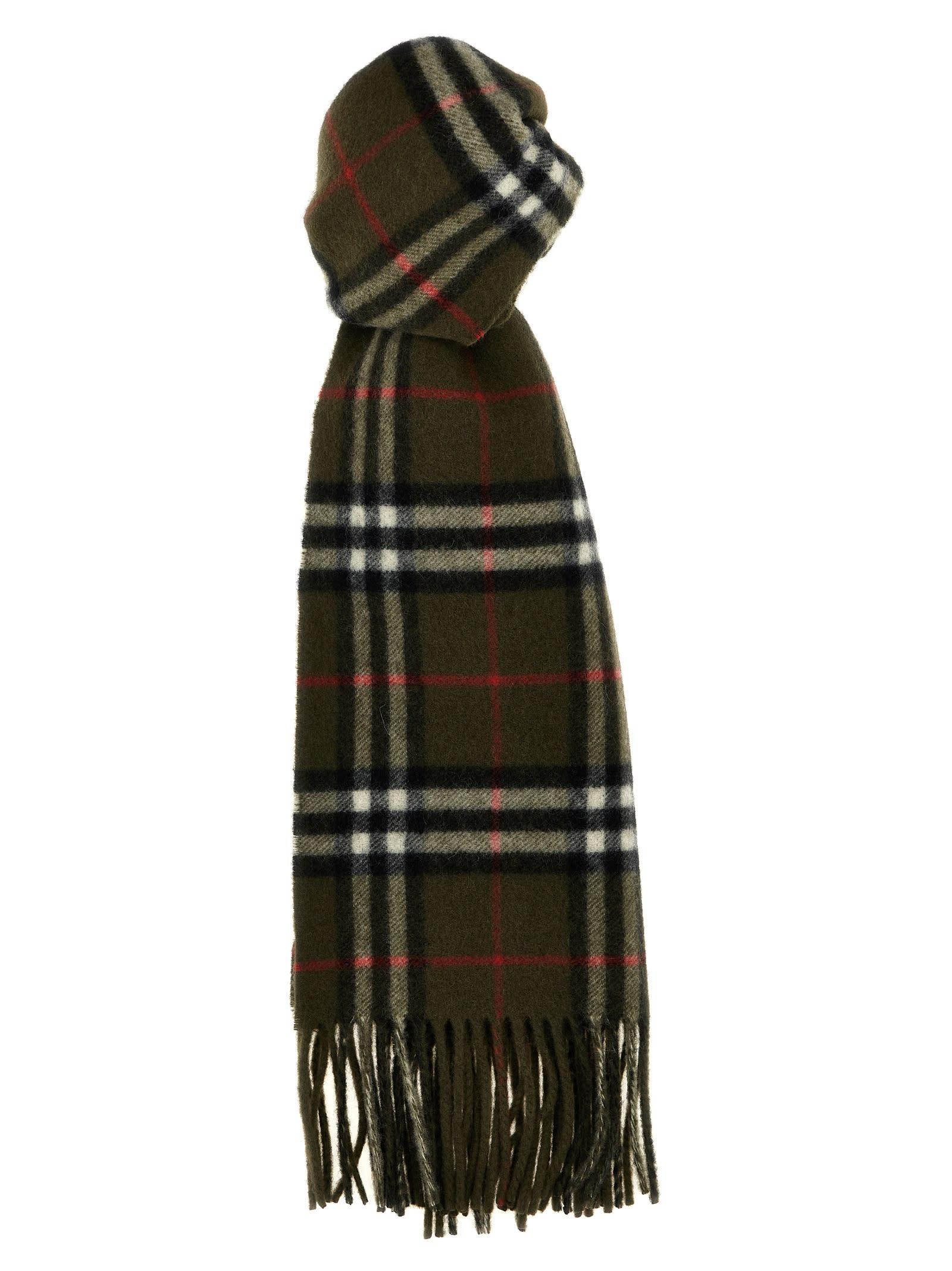 Check Scarf In Green Product Image