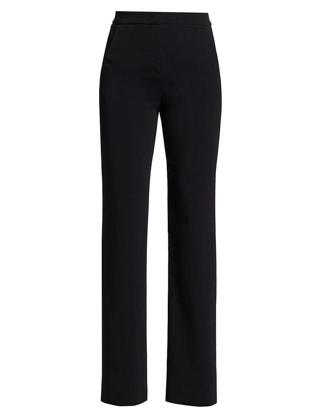 Womens Tailored Straight-Leg Pants Product Image