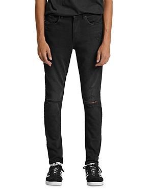 Hudson Jeans Zack Ripped Skinny Fit Jeans Product Image