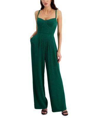 Rachel Rachel Roy Womens Serena Corset Jumpsuit product image