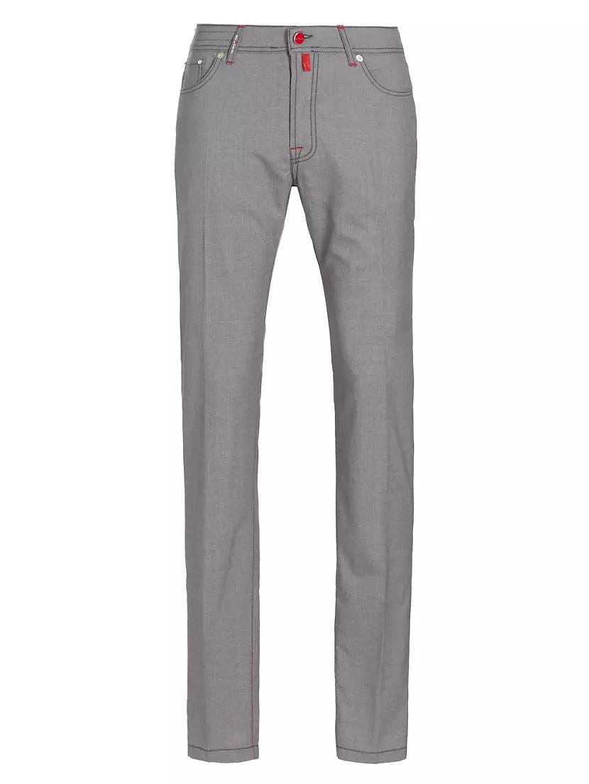 Five-Pocket Wool Trousers Product Image