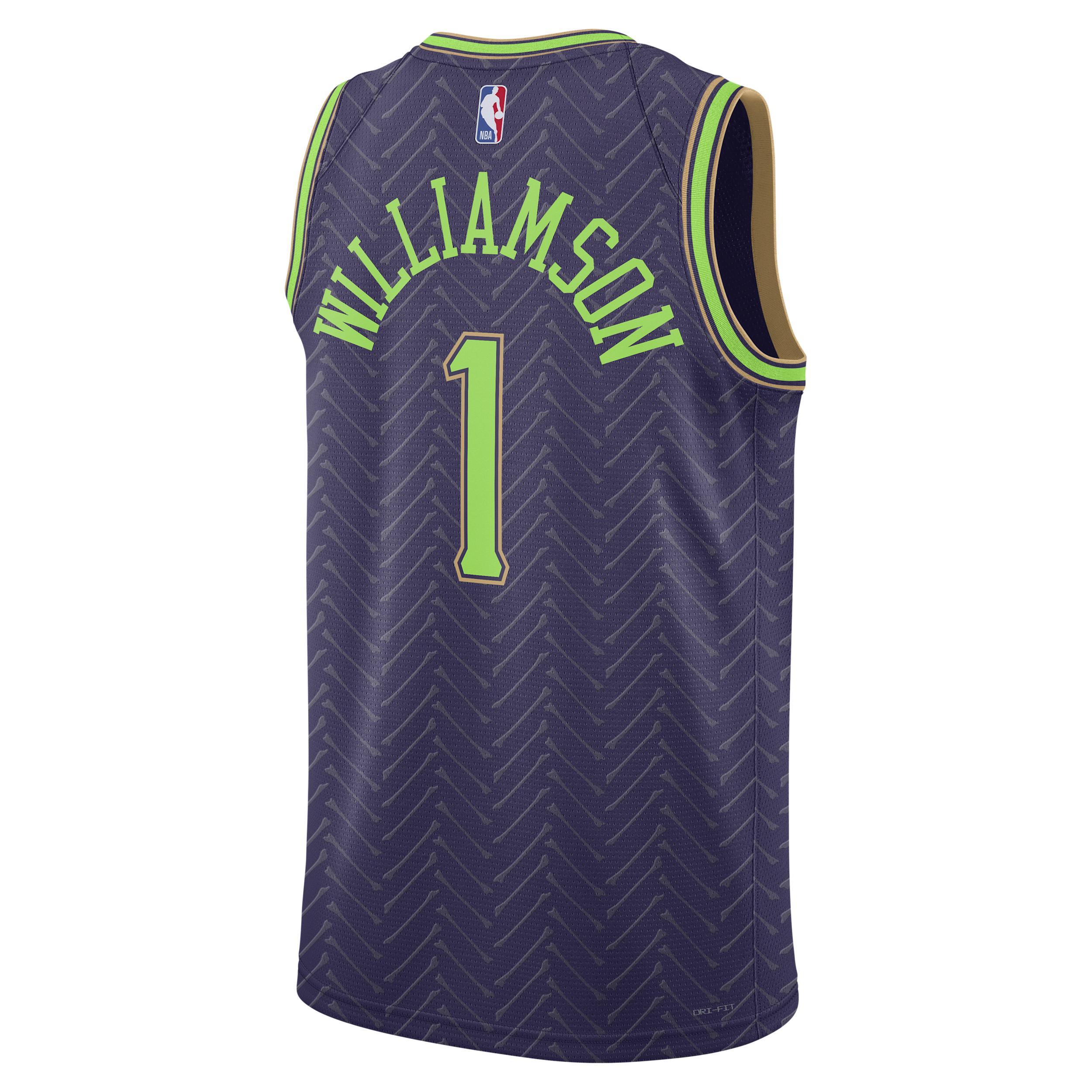 Zion Williamson New Orleans Pelicans 2024/25 City Edition Nike Men's Dri-FIT NBA Swingman Jersey Product Image