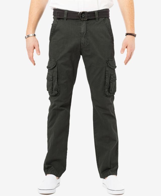 X-Ray Mens Belted Cargo Pants Product Image