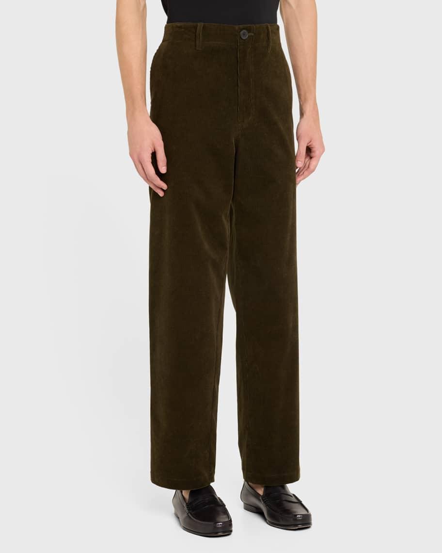 Men's Corduroy Wide-Leg Pants Product Image