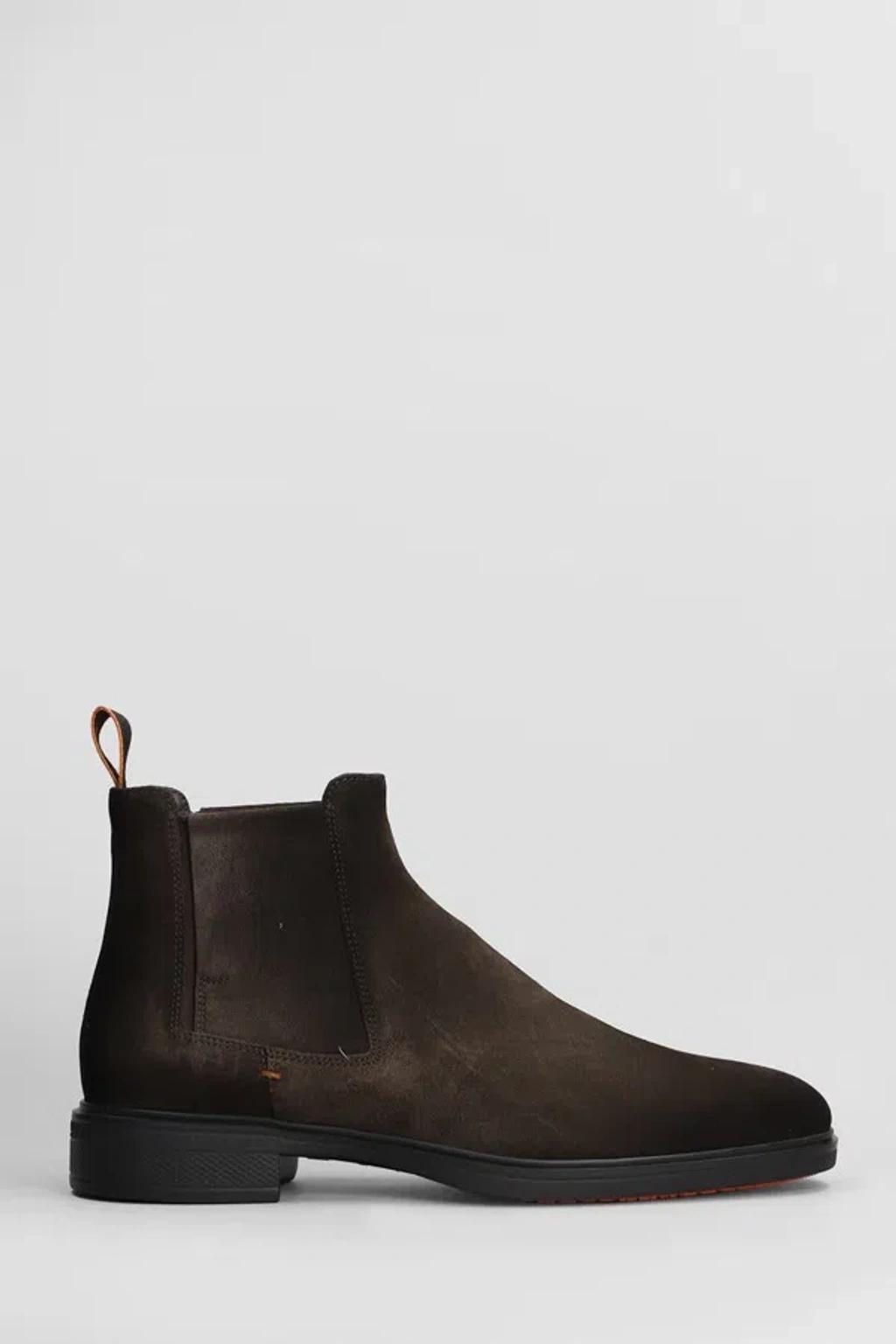 SANTONI Boots In Brown product image