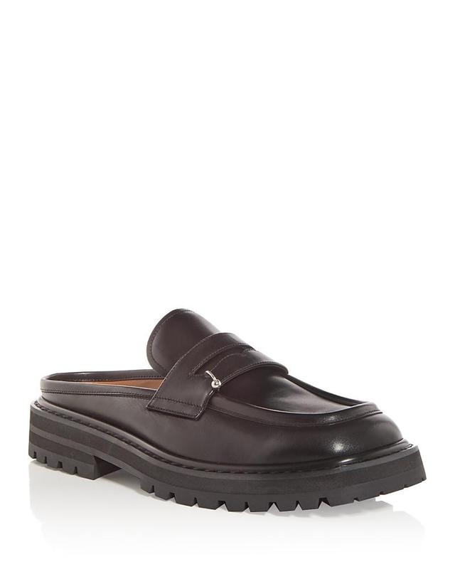 Marni Mens Sabot Penny Loafer Mules Product Image