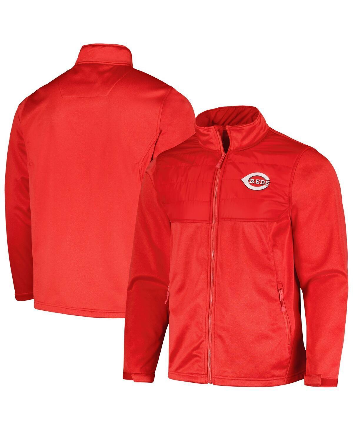 Mens Dunbrooke Heather Red Cincinnati Reds Explorer Full-Zip Jacket Product Image