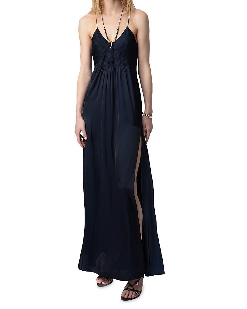 Zadig & Voltaire Rayonne Satin Maxi Slipdress Product Image