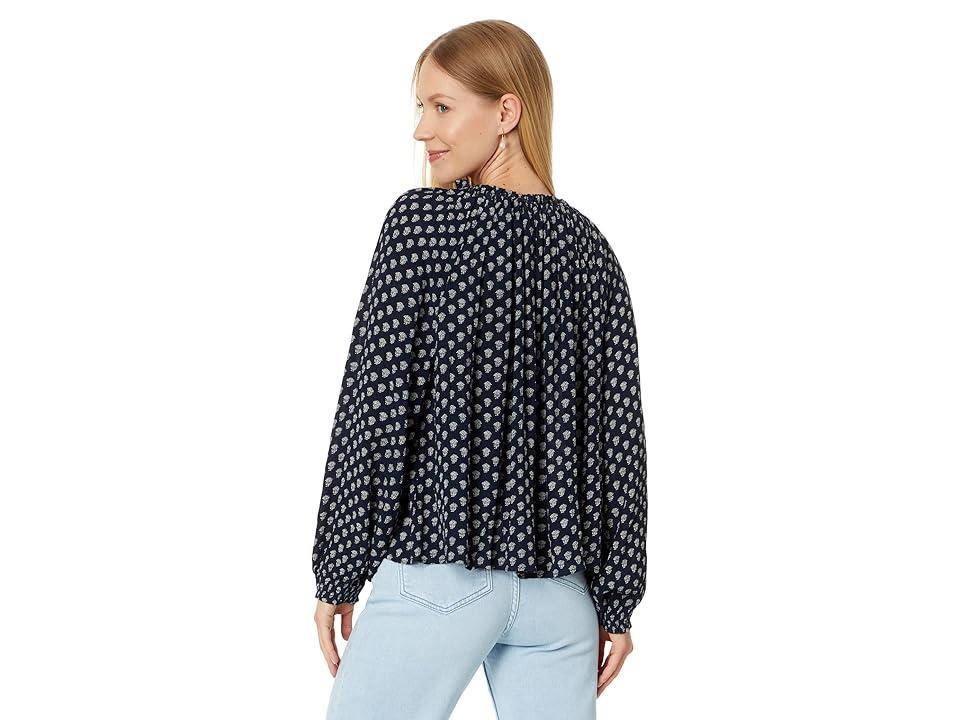 Faherty Emery Print Blouse Product Image