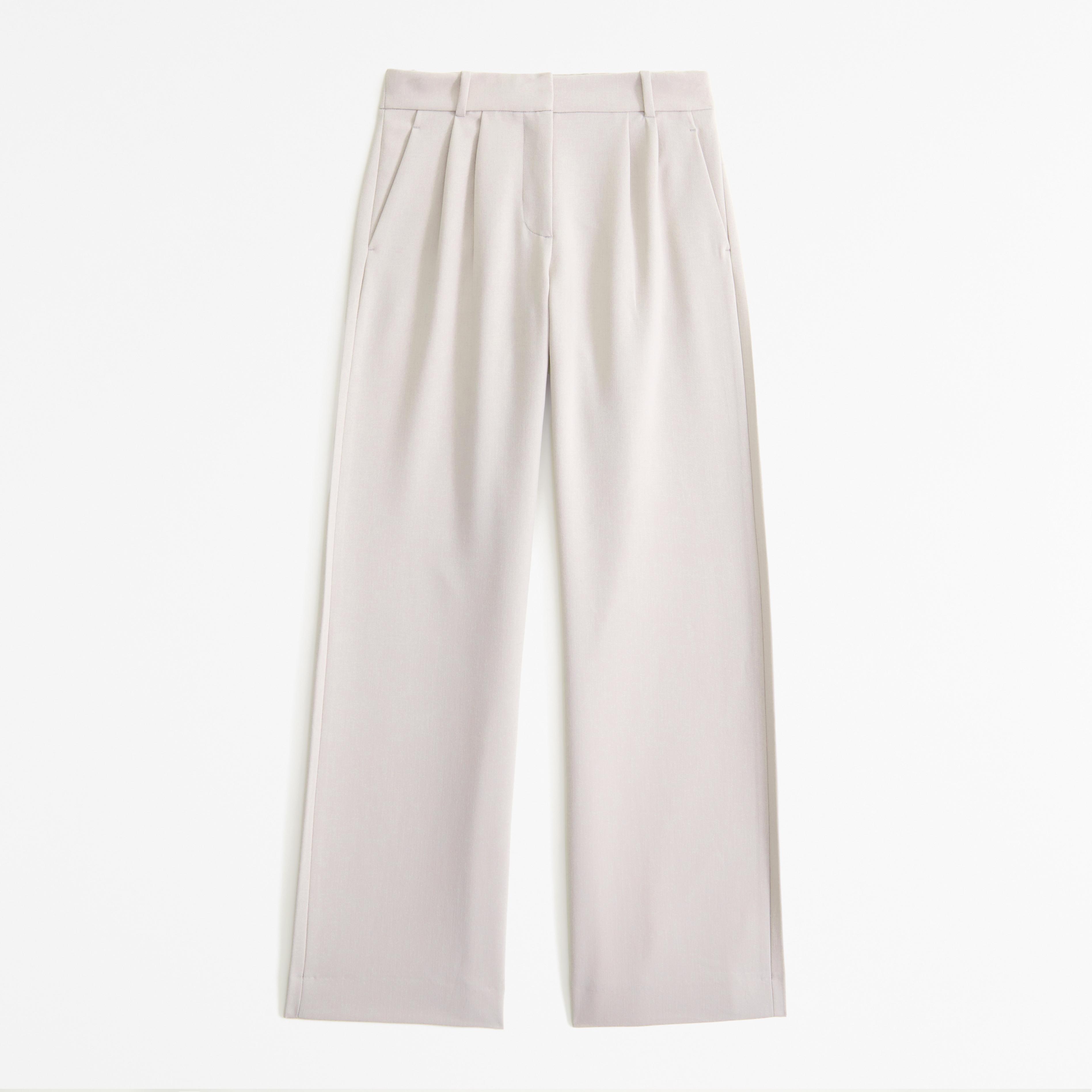 A&F Sloane Low Rise Tailored Wide Leg Pant Product Image