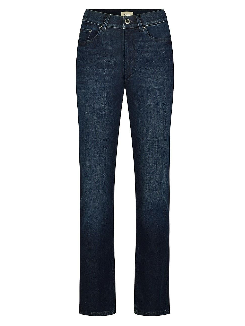 Womens Halle Straight Jeans Product Image