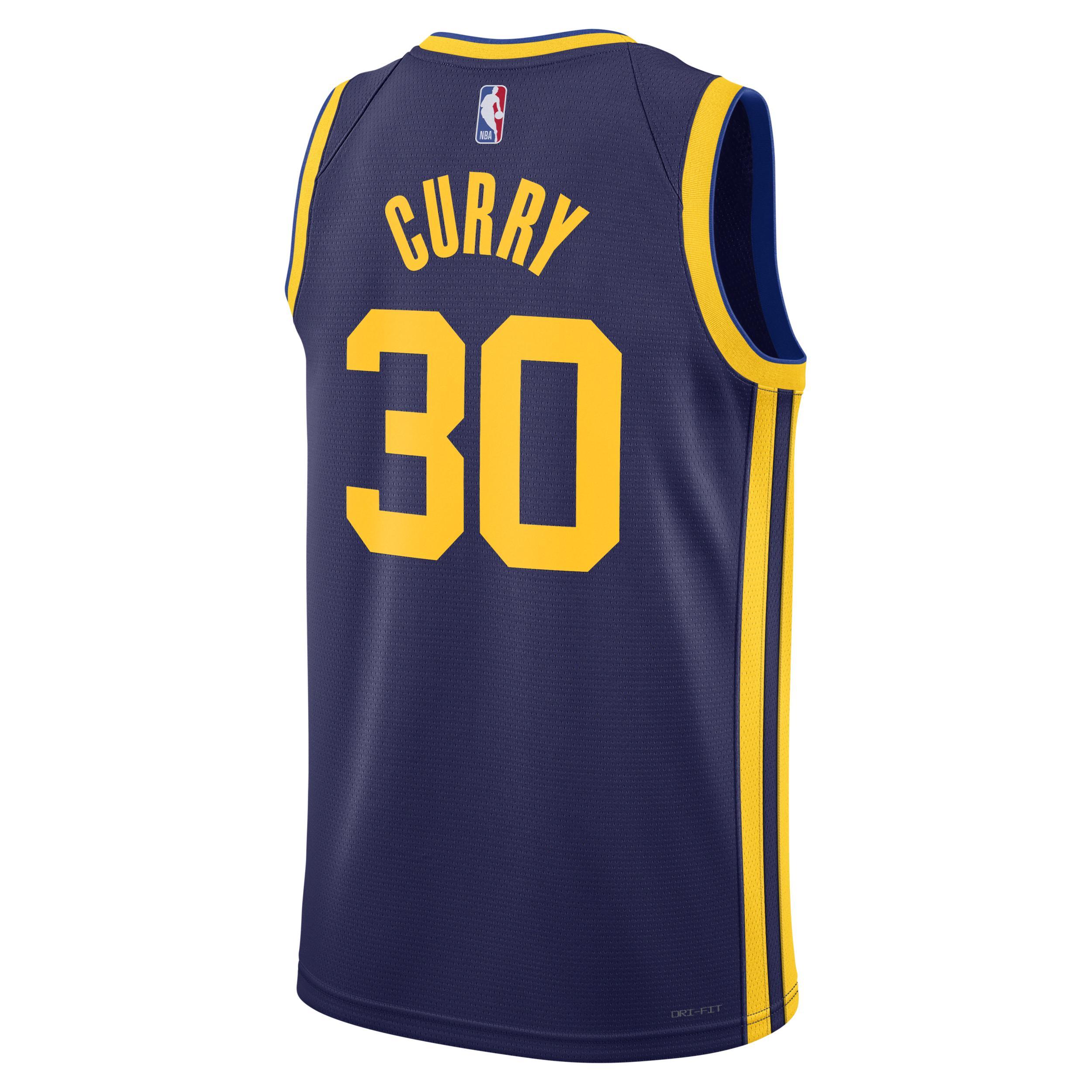 Men's Golden State Warriors Statement Edition Jordan Dri-FIT NBA Swingman Jersey Product Image