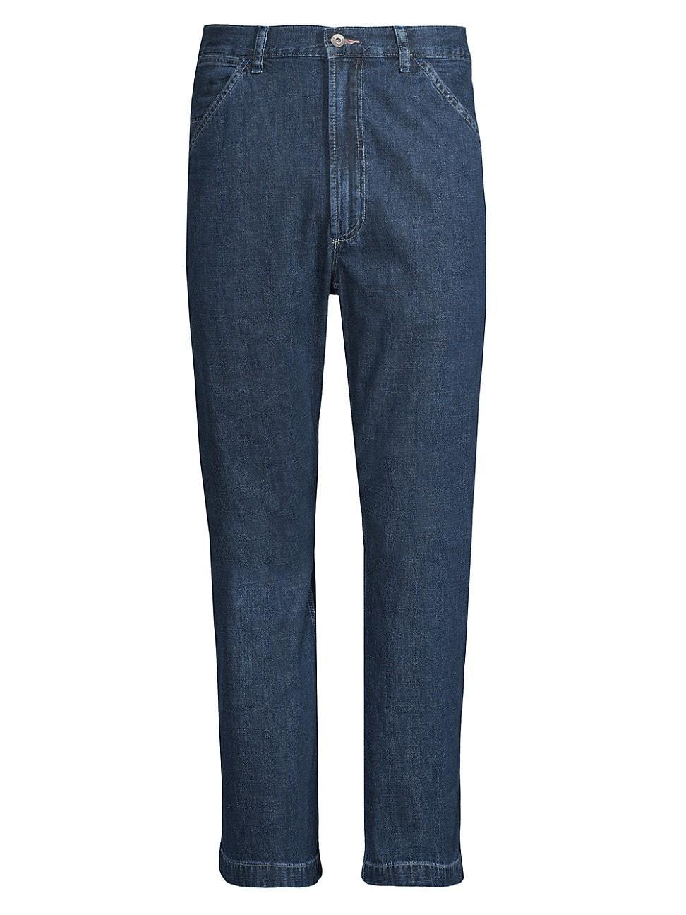 Mens Dungaree-Fit Carpenter Jeans Product Image