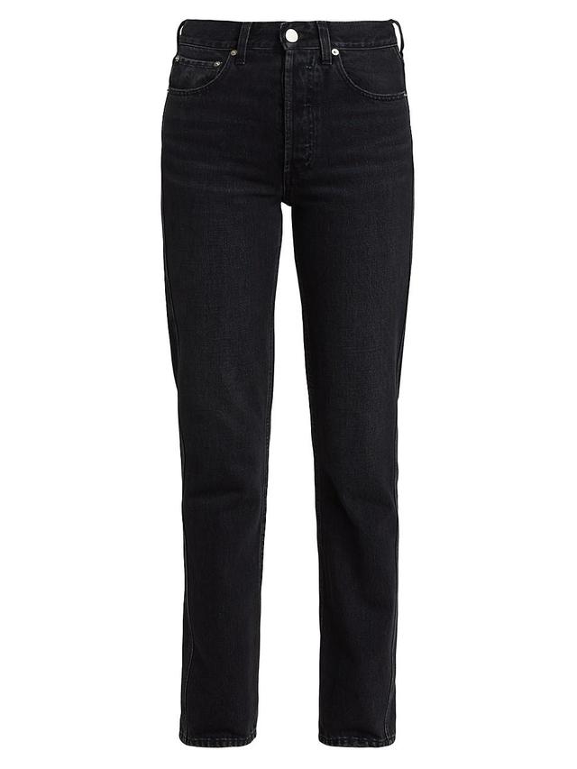 Womens High-Rise Jeans Product Image