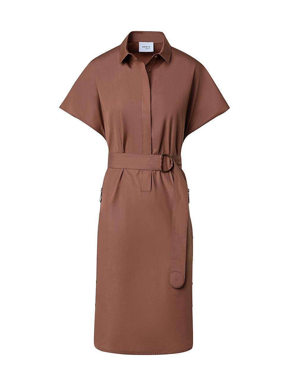 Womens Oversized Cotton Shirtdress product image