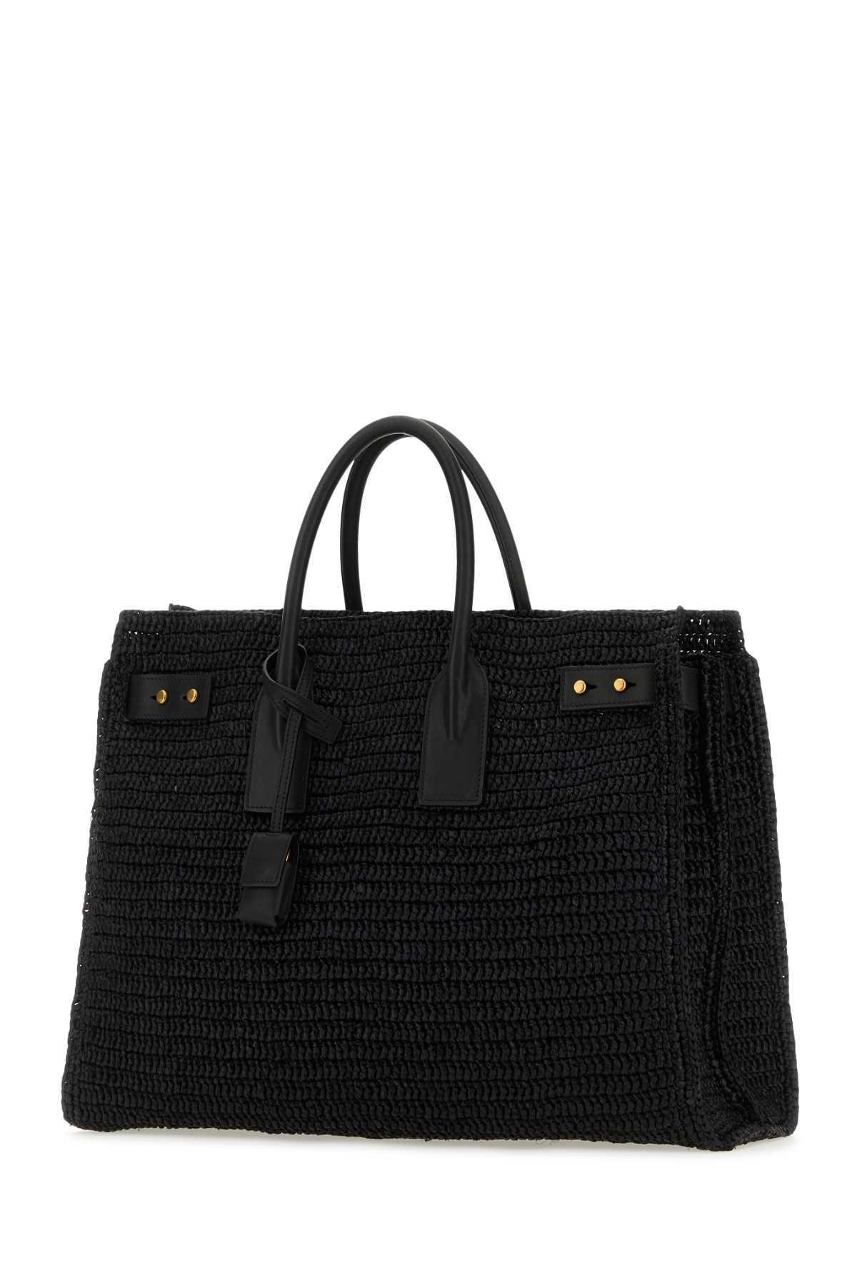 SAINT LAURENT Sac De Jour Medium Tote Bag In Black Product Image