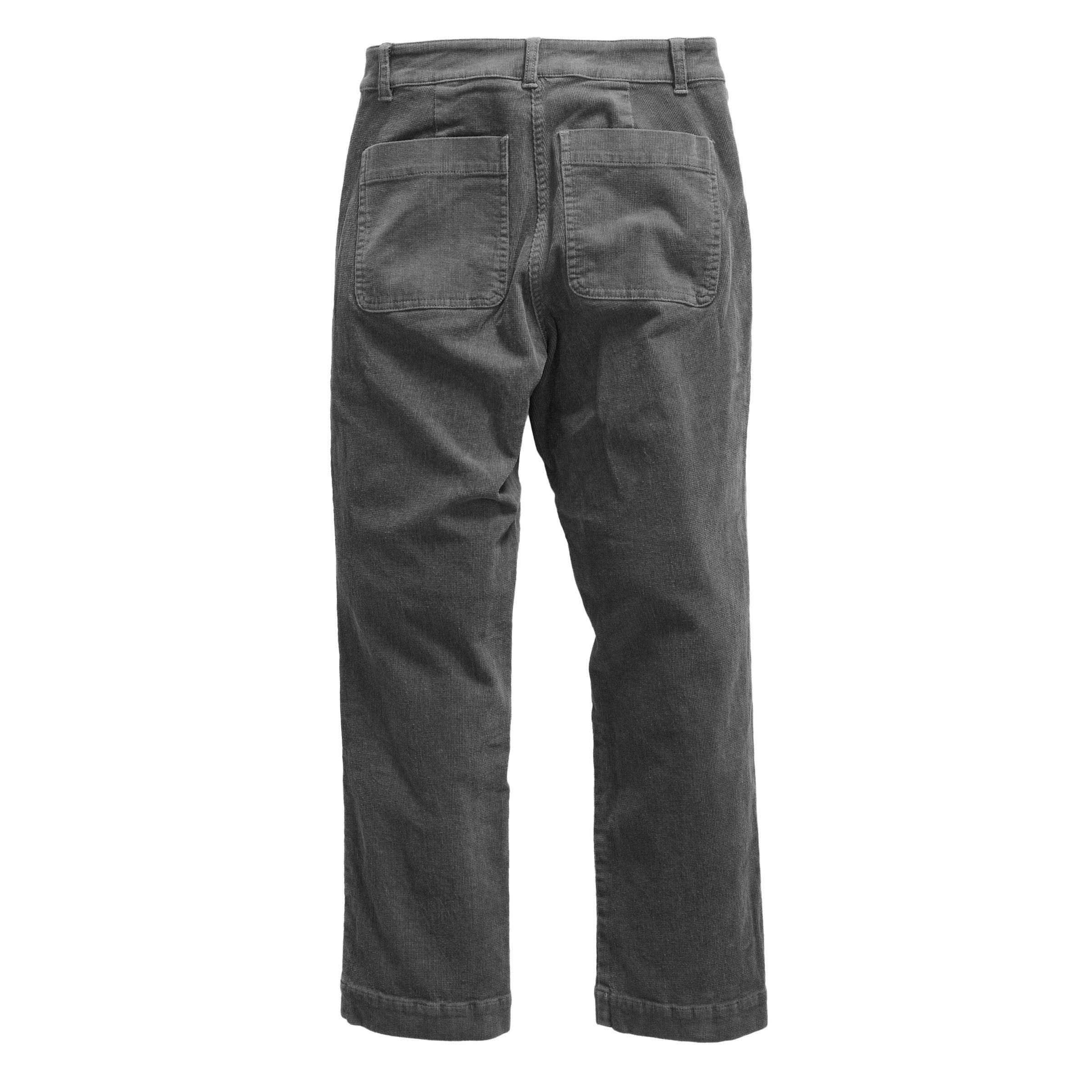 Tracy Slim Ankle Corduroy Pants - Nickel (Final Sale) Female Product Image