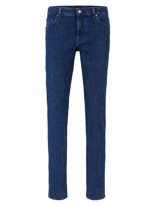 Boss Maine Regular Fit Jeans in Bright Blue Product Image