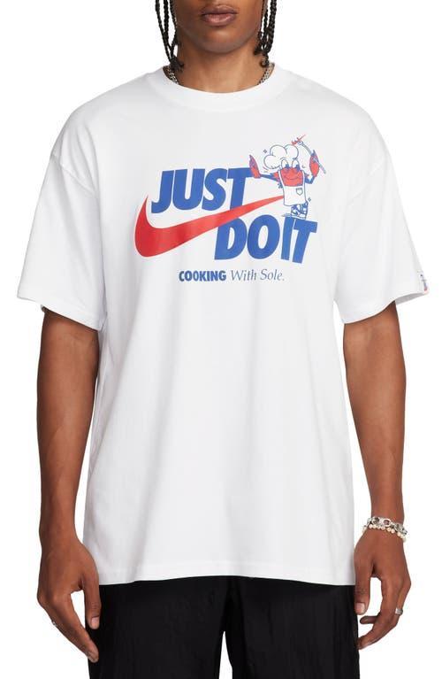 NIKE Men's  Sportswear Max90 T-shirt In White Product Image