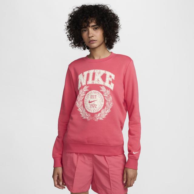 Womens Nike Sportswear Club Fleece Crew-Neck Sweatshirt Product Image