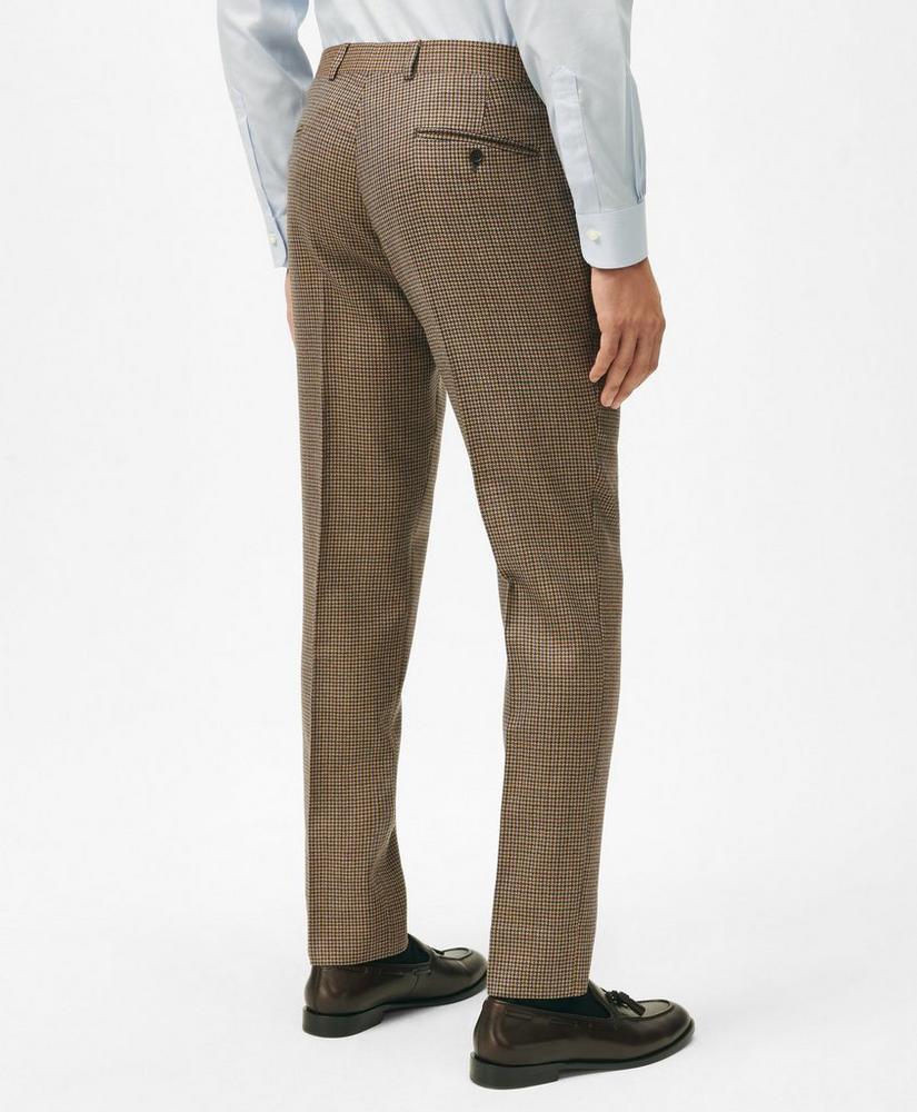 Slim Fit Guncheck Wool Suit Pants Product Image