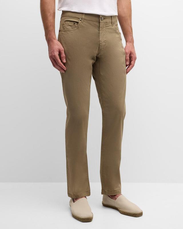 Men's 5-Pocket Stretch Gabardine Pants Product Image