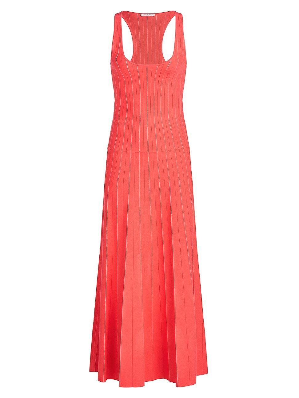 Womens Brandis Pleated Maxi Dress product image