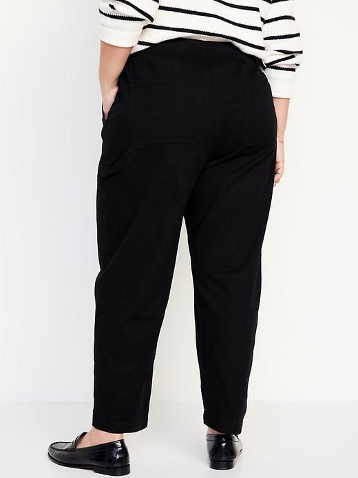 High-Waisted Pulla Utility Pants Product Image