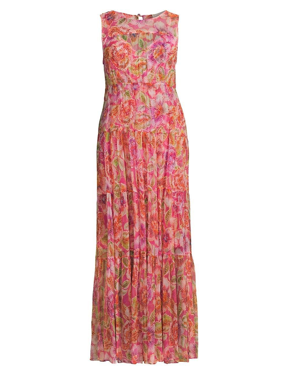 Womens Logan Tiered Maxi Dress Product Image