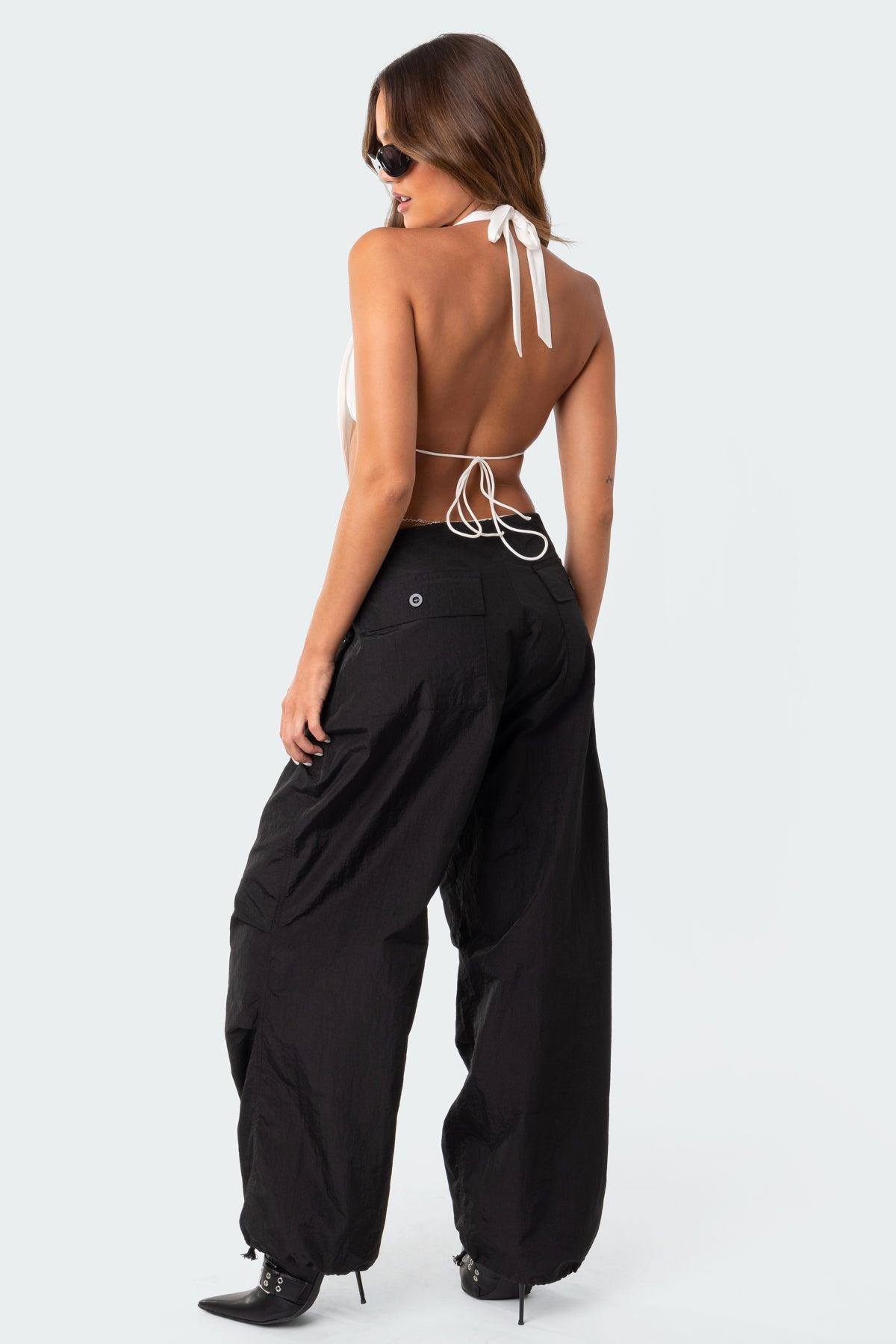 Monique Cropped Open-Back Top Product Image