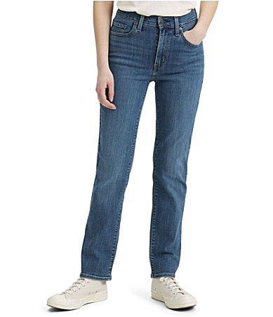 Levis 724 High Rise Straight Jeans Product Image